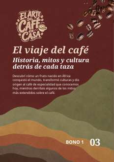 Tapa de El viaje del café